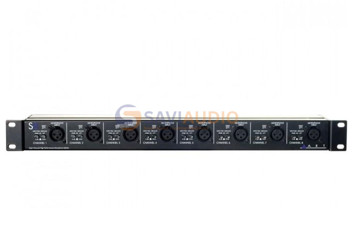 ART S8 - bộ chia micro 8 kênh dạng rack 1U