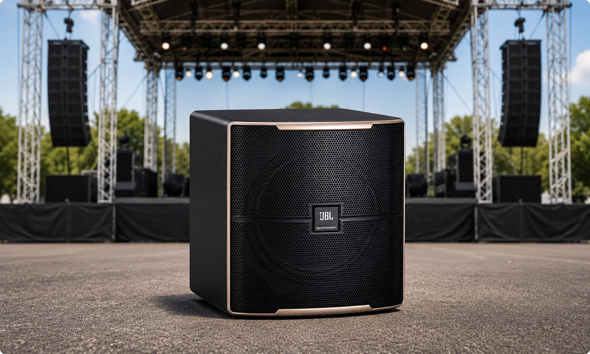Cách bố trí loa Subwoofer khi thực hiện cách bố trí loa sân khấu