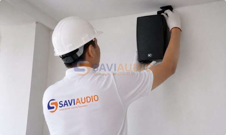 SAVIAUDIO – Đơn vị thiết kế và lắp đặt loa treo tường uy tín