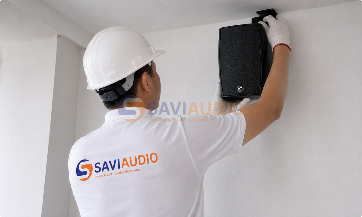 SAVIAUDIO – Chuyên cung cấp và thiết kế hệ thống loa treo tường