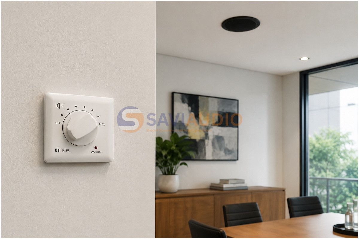 Chiết áp TOA AT-4012 công suất 12W