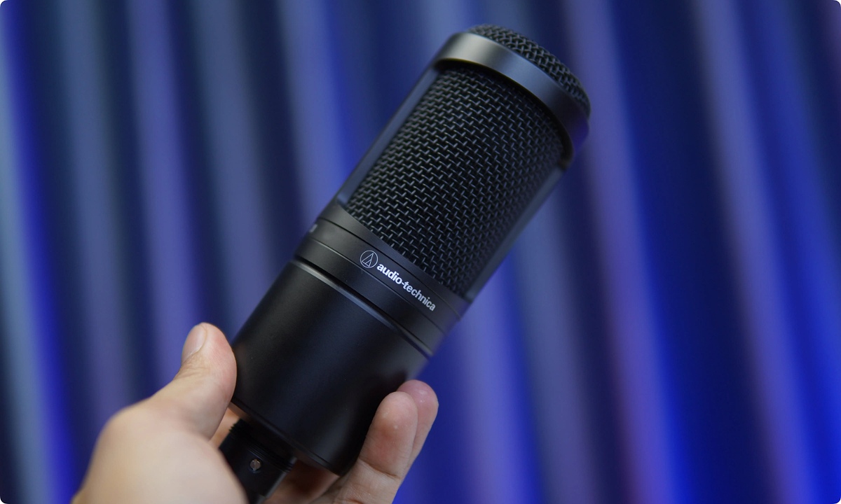 Micro thu âm Audio-Technica tại các địa điểm bán micro thu âm tại TPHCM
