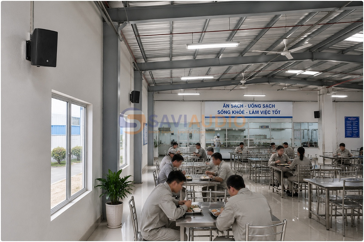 Yamaha VXS5 - loa hộp treo tường cho nhà ăn, showroom, văn phòng xưởng