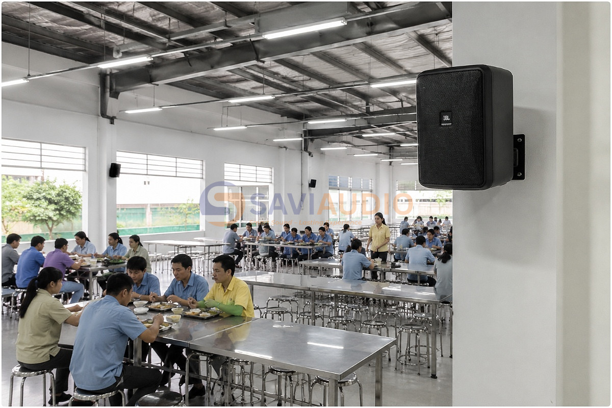 JBL Control 25-1 - loa hộp treo tường cho nhà ăn, văn phòng xưởng