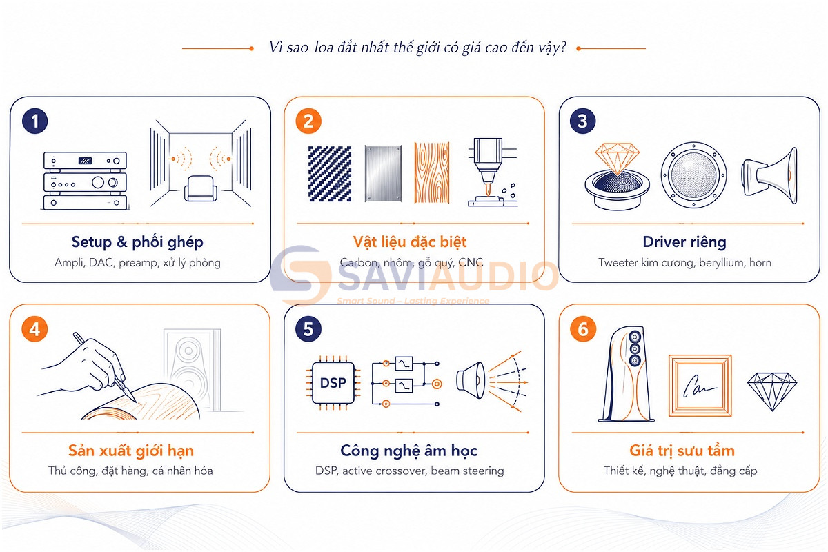 Vì sao loa đắt nhất thế giới có giá cao đến vậy?