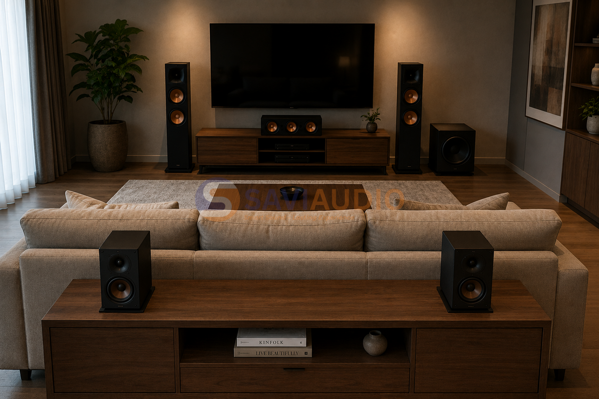 Đầu tư loa rear cho dàn âm thanh gia đình
