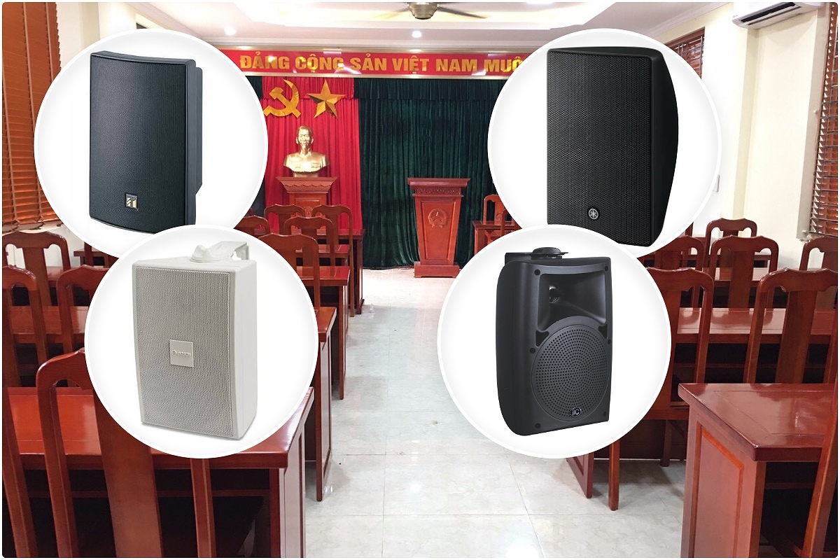 Giải pháp lắp đặt loa treo tường hội trường nhỏ dưới 50m²