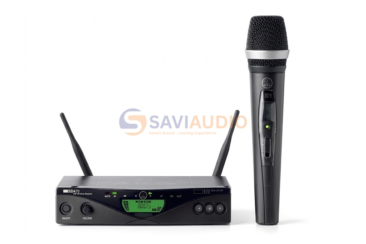 Micro AKG WMS470 Vocal Set D5 cho sân khấu và hội nghị