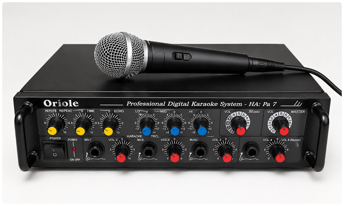 Amply mini dùng cho karaoke gia đình
