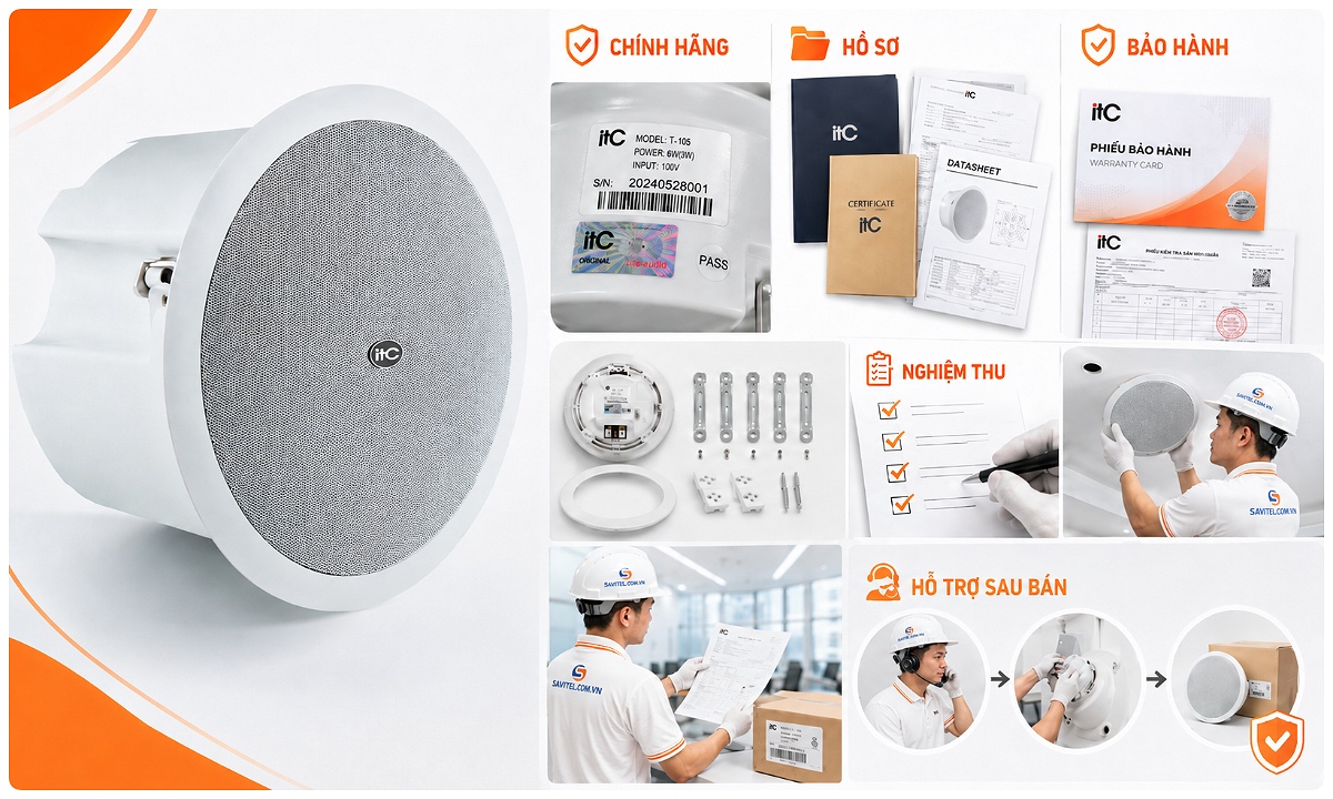 Sản phẩm chính hãng, có giấy tờ và chính sách bảo hành